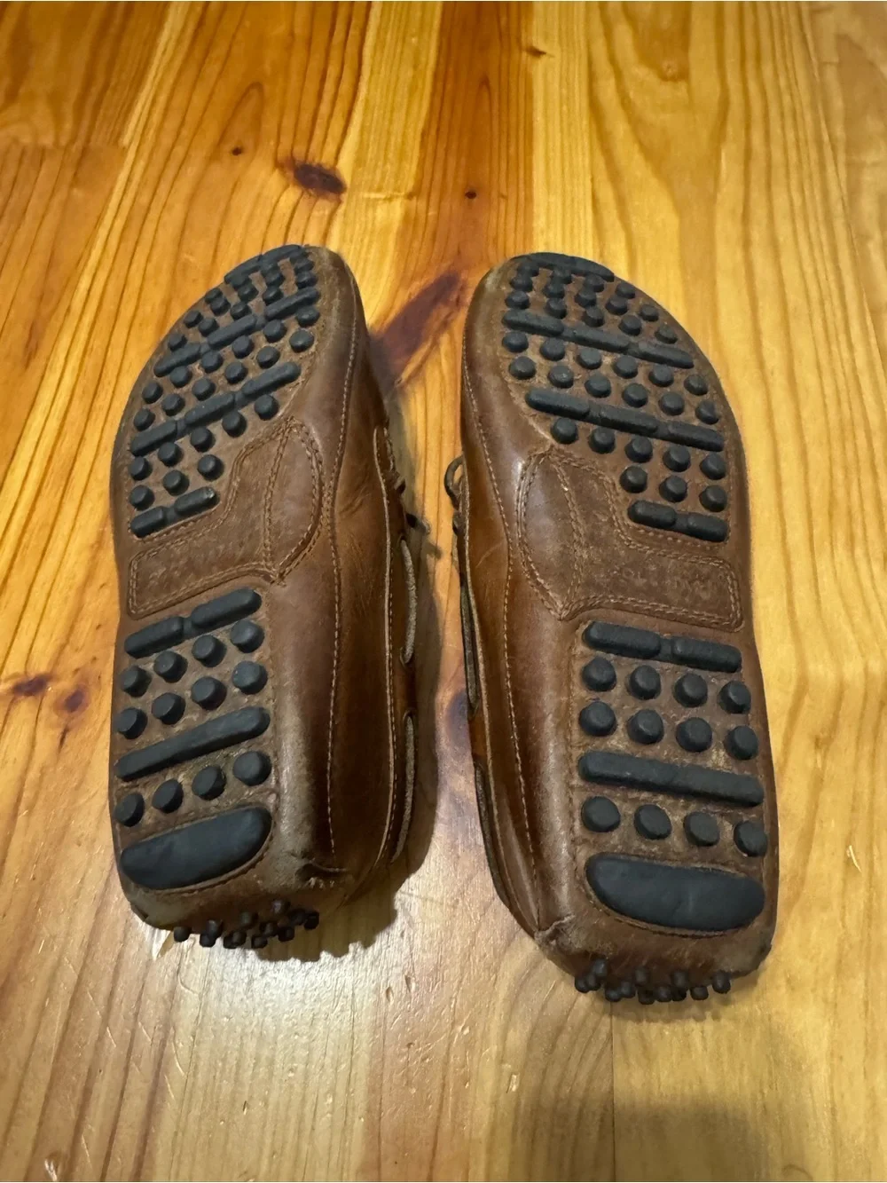 Cole Haan Grant Canoe Driver Moccasins Leather Shoes C12125 Men's Size 9.5 M